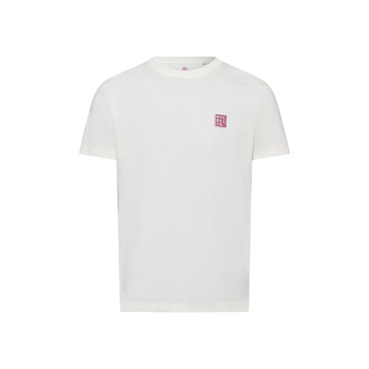 Nils Sundström Koszulka męska Mężczyźni Bawełna écru marmurkowy ze sklepu vangraaf w kategorii T-shirty męskie - zdjęcie 180447462