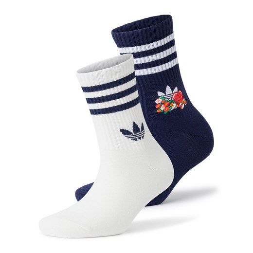 adidas Originals Skarpety w 2-paku - NELSON VAL 2P Kobiety granatowy jednolity ze sklepu vangraaf w kategorii Skarpetki damskie - zdjęcie 180447531