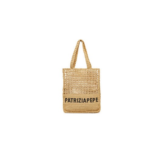 Patrizia Pepe Torebka 2B0124/V039 Beżowy ze sklepu MODIVO w kategorii Torebki damskie - zdjęcie 180448550