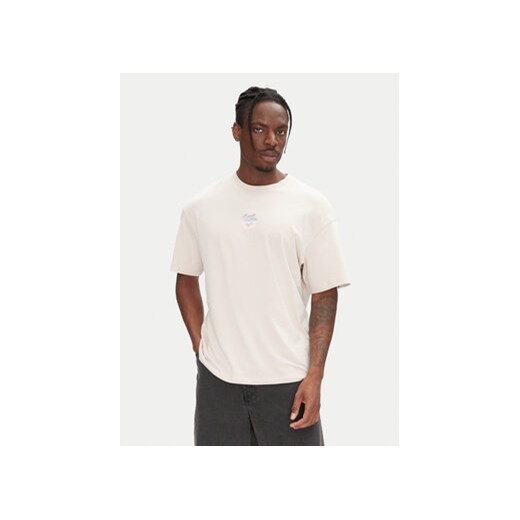 Jack&Jones T-Shirt Ames 12268471 Beżowy Relaxed Fit ze sklepu MODIVO w kategorii T-shirty męskie - zdjęcie 180448693