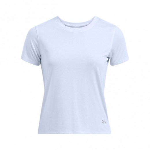 Damska koszulka do biegania Under Armour UA Launch Shortsleeve - niebieska ze sklepu Sportstylestory.com w kategorii Bluzki damskie - zdjęcie 180450893