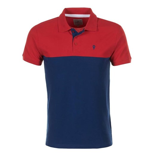 Peak Mountain Koszulka polo &quot;Caloste&quot; w kolorze granatowo-czerwonym Peak Mountain XL okazja Limango Polska