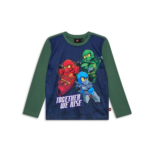 LEGO Koszulka w kolorze zielono-granatowym ze sklepu Limango Polska w kategorii T-shirty chłopięce - zdjęcie 180453581