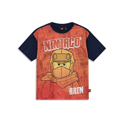LEGO Koszulka w kolorze granatowo-pomarańczowym ze sklepu Limango Polska w kategorii T-shirty chłopięce - zdjęcie 180453593