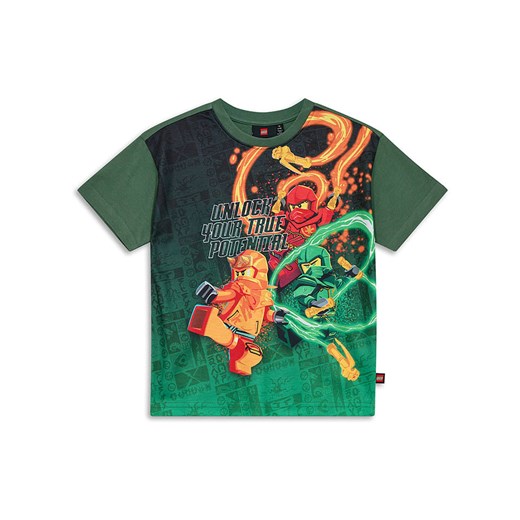 LEGO Koszulka w kolorze zielonym ze sklepu Limango Polska w kategorii T-shirty chłopięce - zdjęcie 180453603