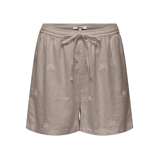 ONLY Szorty w kolorze szarobrązowym S okazja Limango Polska