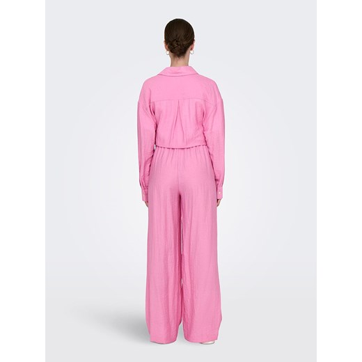 ONLY Spodnie w kolorze różowym M promocja Limango Polska