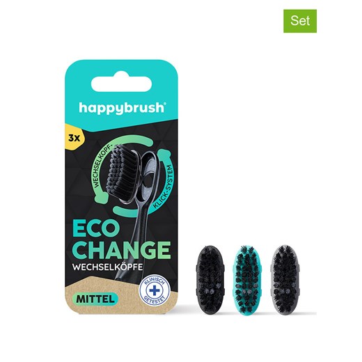 Happy Brush Wymienne główki (9 szt.) &quot;EcoChange&quot; do szczoteczki ze sklepu Limango Polska w kategorii Szczoteczki do zębów - zdjęcie 180454160