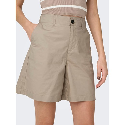 ONLY Szorty w kolorze szarobrązowym XS Limango Polska okazyjna cena