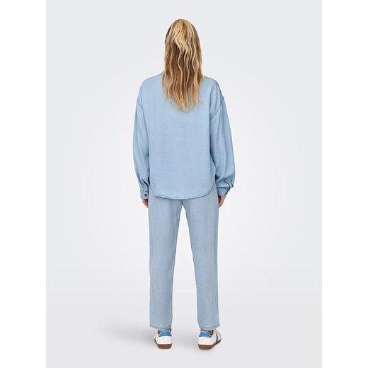 ONLY Bluzka w kolorze błękitnym S okazyjna cena Limango Polska