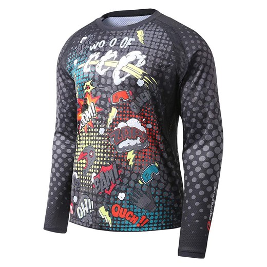 Protective Koszulka kolarska &quot;Boom&quot; w kolorze szarym ze wzorem ze sklepu Limango Polska w kategorii T-shirty męskie - zdjęcie 180455674