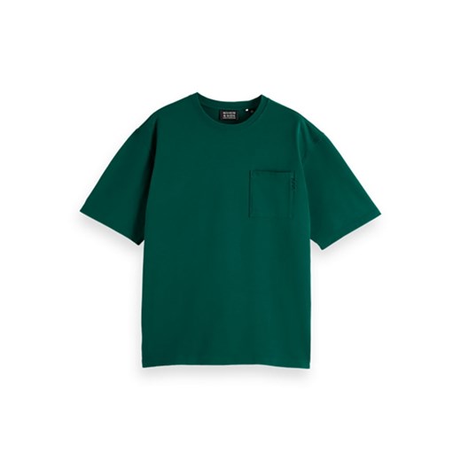 Scotch &amp; Soda Koszulka w kolorze zielonym ze sklepu Limango Polska w kategorii T-shirty męskie - zdjęcie 180455844