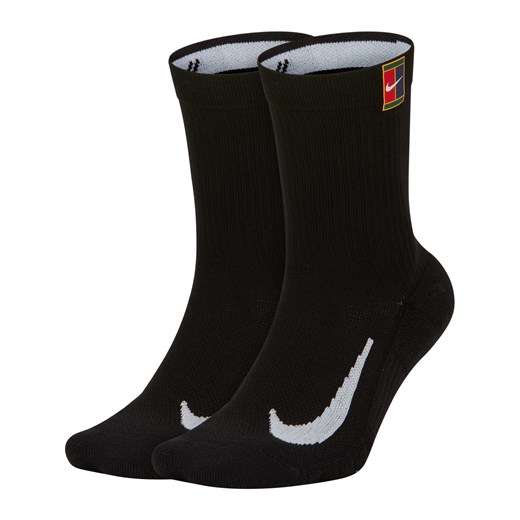 Klasyczne skarpety do tenisa NikeCourt Multiplier Cushioned (2 pary) - Czerń ze sklepu Nike poland w kategorii Skarpetki damskie - zdjęcie 180456990