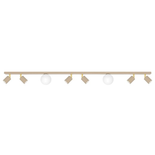 Beżowa zjawiskowa lampa na szerokiej listwie - J093-Listora Lumes One Size Edinos.pl