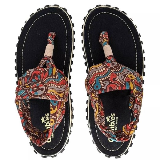 Japonki Gumbies Slingback W GU-SASLI094 wielokolorowe ze sklepu ButyModne.pl w kategorii Sandały damskie - zdjęcie 180457563