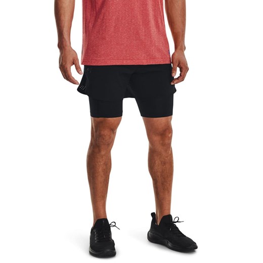 Under Armour Szorty sportowe &quot;Vanish Elite 2in1&quot; w kolorze czarnym ze sklepu Limango Polska w kategorii Spodenki męskie - zdjęcie 180458081