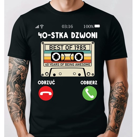 T-shirt męski wielokolorowy Timeforf