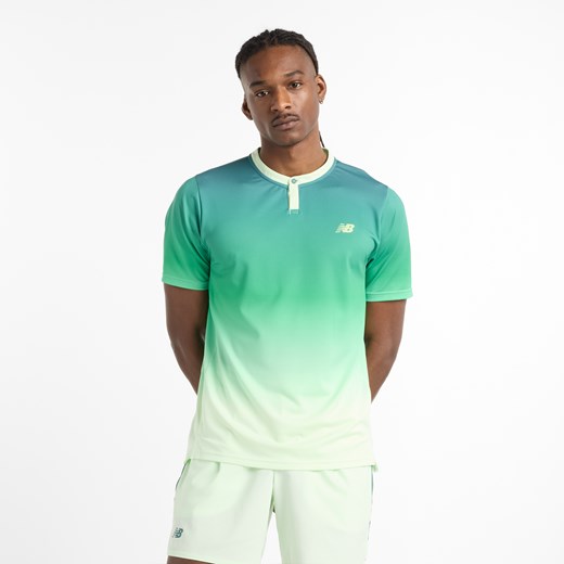 Koszulka męska New Balance MT41406MEW – zielona ze sklepu New Balance Poland w kategorii T-shirty męskie - zdjęcie 180462390