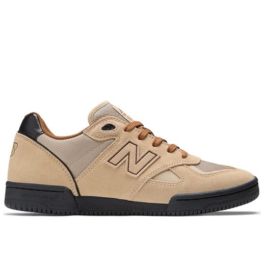 Buty męskie New Balance Numeric NM600BNT - beżowe ze sklepu streetstyle24.pl w kategorii Buty sportowe męskie - zdjęcie 180462803