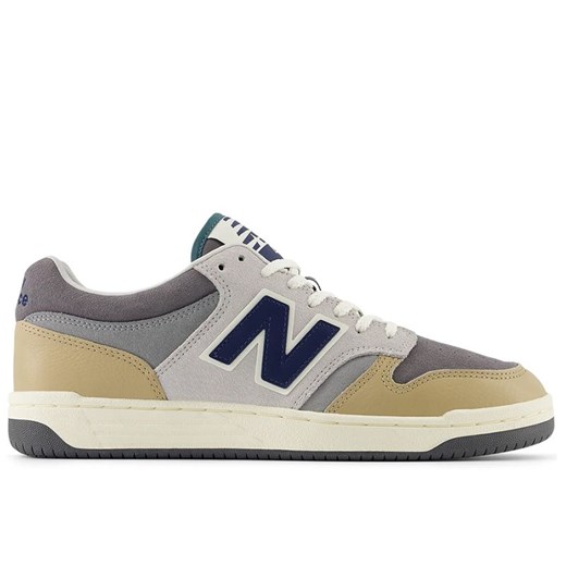 Buty unisex New Balance BB480LGB - szare ze sklepu streetstyle24.pl w kategorii Buty sportowe męskie - zdjęcie 180462804