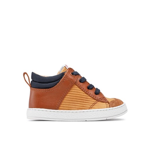 Sneakersy Pom d'Api Mousse Zip Trek N1SICT0401 Brązowy 26 MODIVO