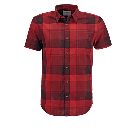 Burton Menswear London Koszula red zalando czerwony abstrakcyjne wzory