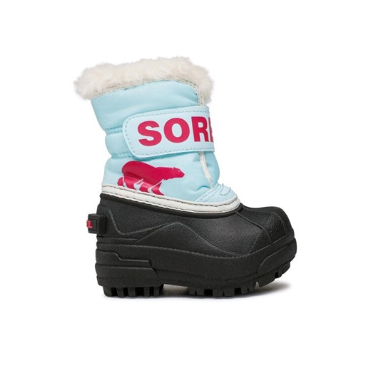 Śniegowce Sorel Toddler Snow Commander NV1960-428 Błękitny Sorel 22 MODIVO