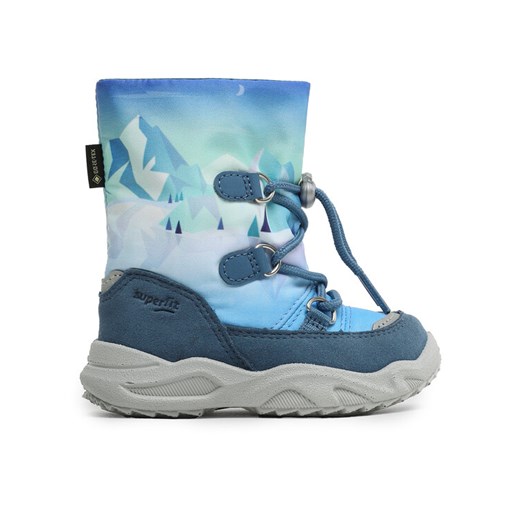 Śniegowce Superfit GORE-TEX 1-009238-8000 M Niebieski Superfit 20 MODIVO