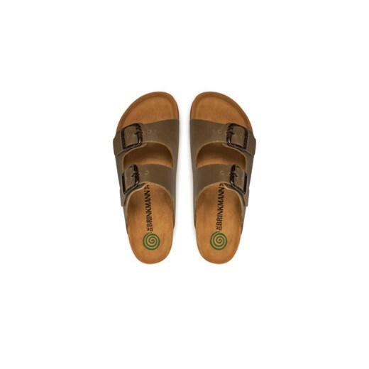 Klapki Dr. Brinkmann 700678-07 Khaki 38 MODIVO