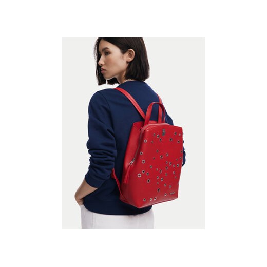 Plecak Desigual Rebel Sumy Red 25SAKP31 Czerwony Desigual OS MODIVO