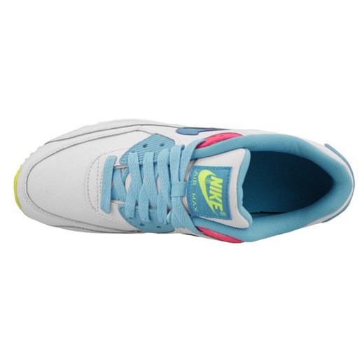 BUTY NIKE AIR MAX 90 2007 (GS) 345017 123 yessport-pl niebieski skóra