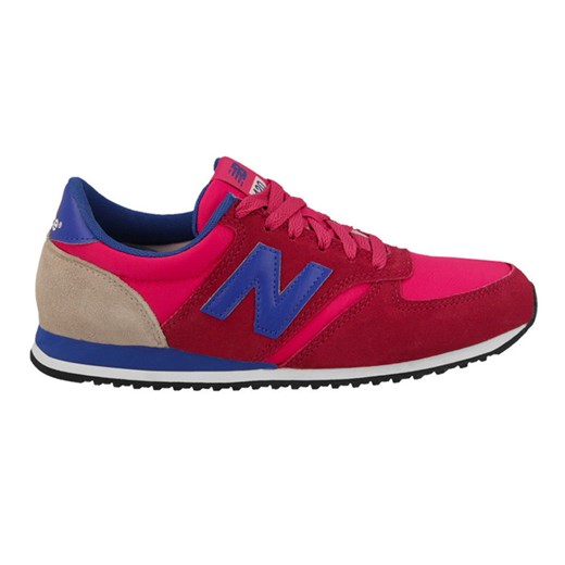 BUTY DAMSKIE LIFESTYLE NEW BALANCE U420SPB sneakerstudio-pl czerwony skóra A