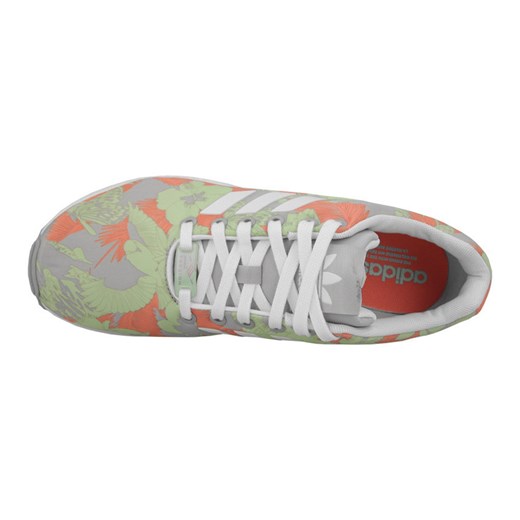 BUTY ADIDAS ORIGINALS ZX FLUX M19456 sneakerstudio-pl szary kwiatowy