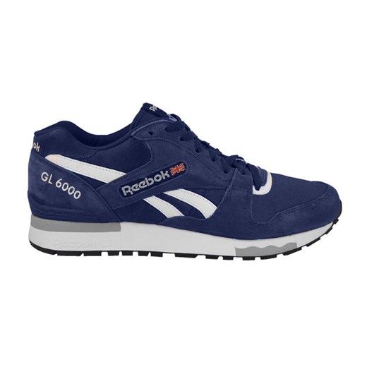 BUTY REEBOK GL 6000 TECH V45338 -35% sneakerstudio-pl granatowy kołnierzyk