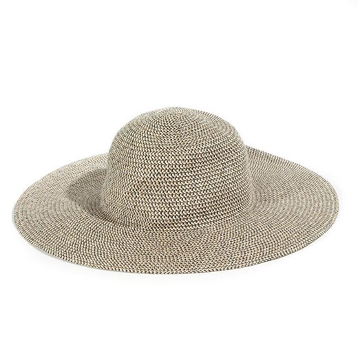 Wielobarwny pleciony kapelusz słomkowy la-redoute-pl szary 
