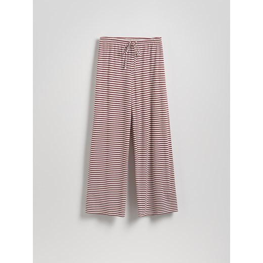 Reserved - Luźne spodnie w paski - wielobarwny Reserved XL Reserved