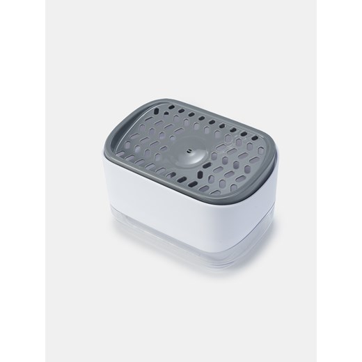 Sinsay - Dozownik na płyn z miejscem na gąbkę - biały Sinsay One Size Sinsay