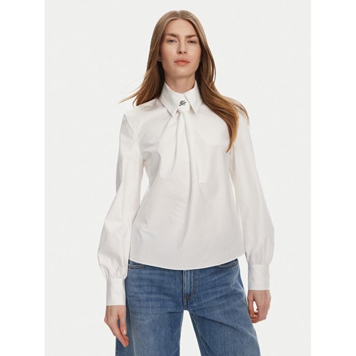 KARL LAGERFELD Koszula A2W11004 Biały Regular Fit Karl Lagerfeld 38 MODIVO