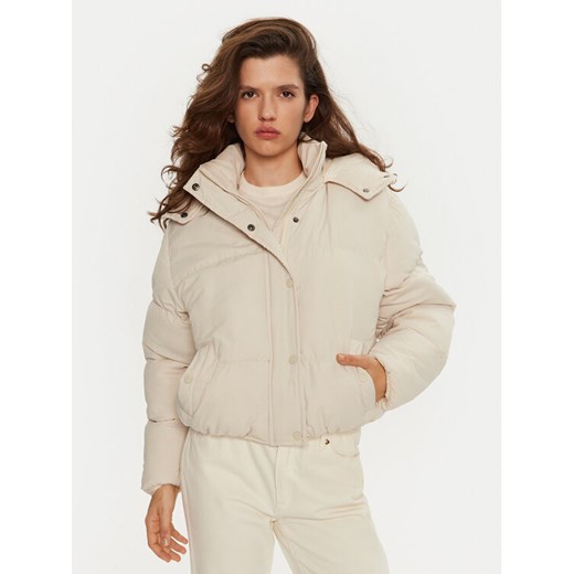 Brave Soul Kurtka puchowa LJK-BUNNYCREAM Écru Oversize 14 MODIVO