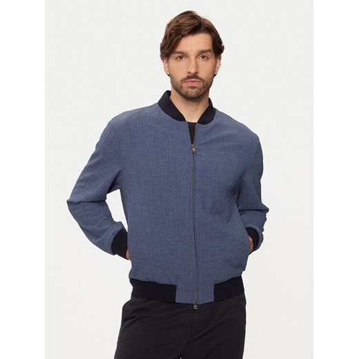 Boss Kurtka bomber Nolwin 50433876 Granatowy Slim Fit ze sklepu MODIVO w kategorii Kurtki męskie - zdjęcie 181034664