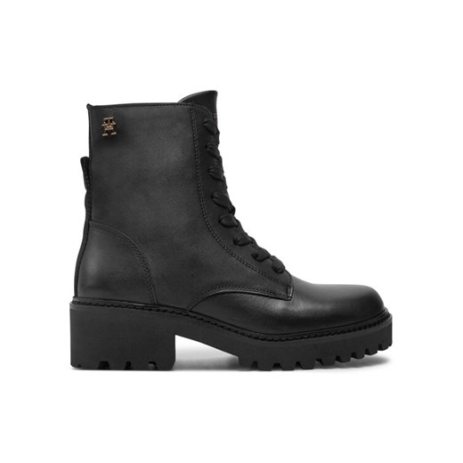Tommy Hilfiger Trapery FW0FW08305 Czarny Tommy Hilfiger 36 MODIVO