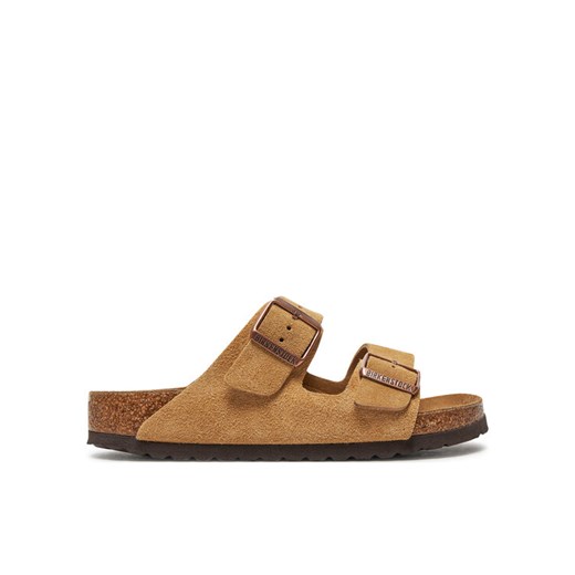 Birkenstock Klapki Arizona zamsz 1026190 Brązowy 43 MODIVO