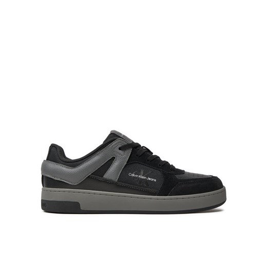 Calvin Klein Jeans Sneakersy Basket Cup Low Laceup Lth Ml Mtr YM0YM00994 Czarny ze sklepu MODIVO w kategorii Buty sportowe męskie - zdjęcie 181038222