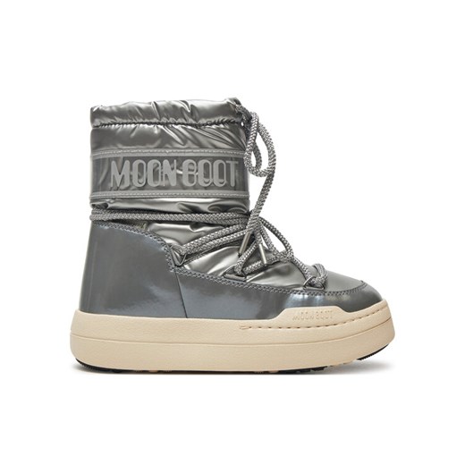 Moon Boot Śniegowce Junior Park Boot 80D3440020 Srebrny ze sklepu MODIVO w kategorii Buty zimowe dziecięce - zdjęcie 181040790