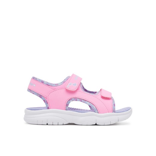 Skechers Sandały Flex Splash-Heart Galore 303049L/HPLV Różowy ze sklepu MODIVO w kategorii Sandały dziecięce - zdjęcie 181041581
