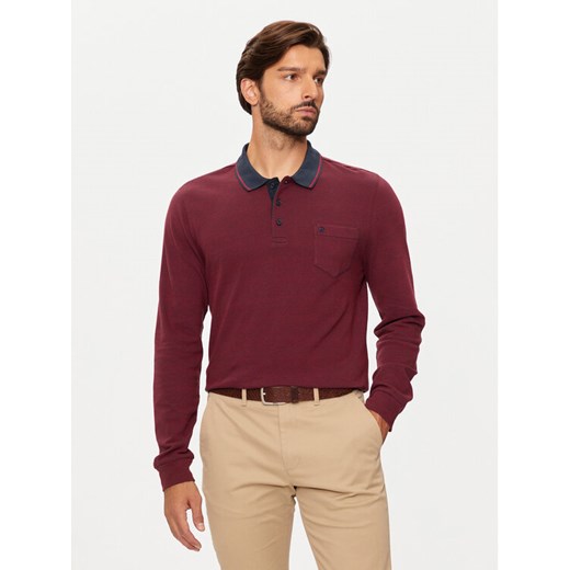 Pierre Cardin Polo C5 30534.3048 Bordowy Regular Fit Pierre Cardin XXL MODIVO