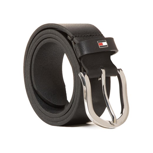 Tommy Hilfiger Pasek Damski New Danny Belt WW0WW11590 Czarny ze sklepu MODIVO w kategorii Paski damskie - zdjęcie 181045732