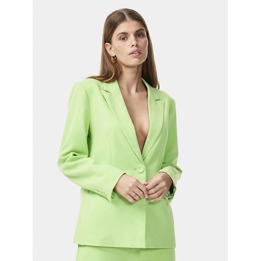 YAS Marynarka Likka 26030741 Zielony Regular Fit ze sklepu MODIVO w kategorii Marynarki damskie - zdjęcie 181046282