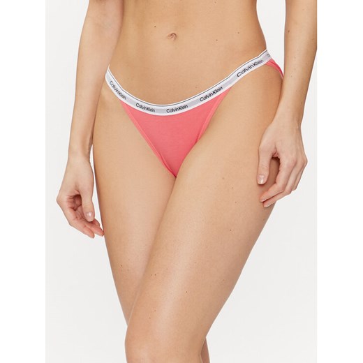 Calvin Klein Underwear Figi klasyczne 000QD5215E Koralowy ze sklepu MODIVO w kategorii Majtki damskie - zdjęcie 181047152