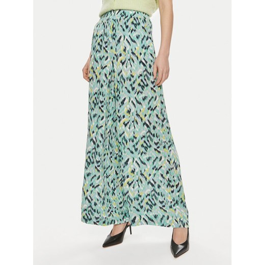 Vero Moda Spodnie palazzo Menny 10282478 Zielony Wide Leg ze sklepu MODIVO w kategorii Spodnie damskie - zdjęcie 181050242